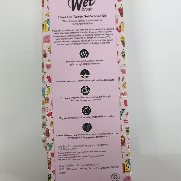 Wet Brush Kids Detangler - Pink and Gold - Picture 5 of 5